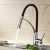 Import Beishuang all-direction black hose kitchen faucet single handle kitchen sink tap from China