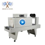Bespacker BSE-4535 automatic PE film heat shrink tunnel packing water bottle wrapping shrink sleeve cutting packaging machines