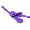 Bespoke Handmade Jacquard Custom Bug Mens Silk Self Tie Bow Ties