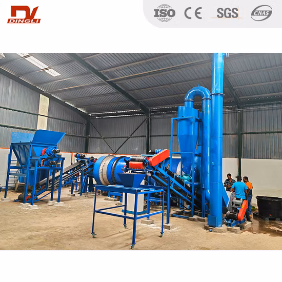 Best Quality Rotary Drum Sludge Dryer for Municipal Sludge/Electroplating Sludge/Papermaking Sludge/Oil Field Sludge/Chemical Slurry/Mineral Sludge/Rare Earth