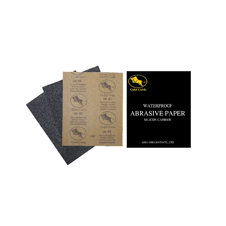 Best quality waterproof abrasive sand paper with fast delivery