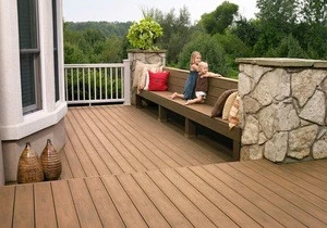 Best seller waterproof wpc decking for swimming poor