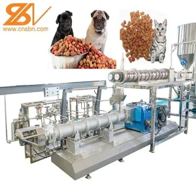 Best Service Auto-Temperature Control 100kg/H-6t/H Pet Food Machine Processing Line