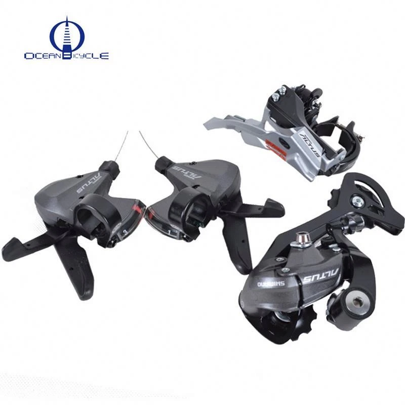 Bicycle transmission high quality M370 bike shifter Front Rear derailleur