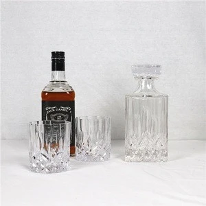 big sale brillance whiskey decanter for Rum,Tequila,Wine,Bourbon Crystal liquor whiskey decanter