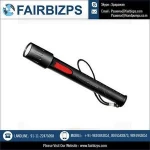 Black Color Torch with D-Size Batteries
