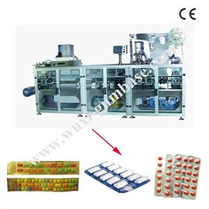 Blister Packing Machine for Coating Chewing Gum
