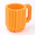 Import Block Puzzle Coffee Mug DIY Drinkware 12oz 350 ml Student Friends Gift Build-On Brick Mug from China