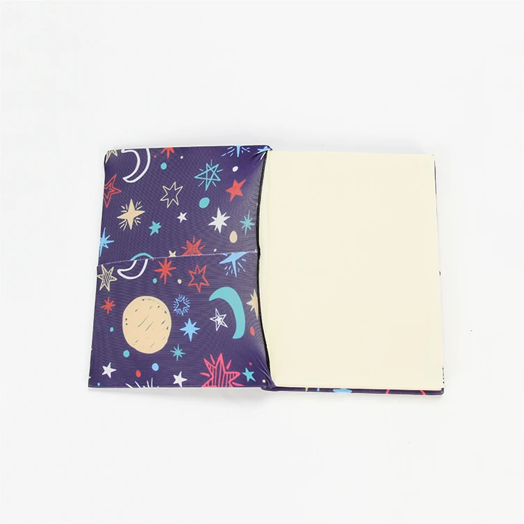 Book Slipcase Customizable Sewing Style And Size Printed Stretchable Fabric Book Cover