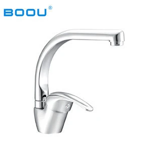 Boou Wholesale Single Handle Kitchen Faucet Pull Out Spray Head,Brass Kitchen Faucet