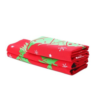 Boutibox BB-T43 Yiwu Santa&#39;s Christmas gift pouch cotton material type bag christmas tree pattern Fabric Crafts