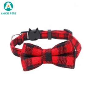 Bowtie Collar Pet African Aztec Oem Personalised Blank Collars Embroidered Custom Dog Bow Tie