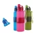 Import BPA FREE foldable glass silicone collapsible water bottle sleeve from China