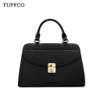 Brand Top Grain Genuine Ostrich Leather Shoulder Bag Ostrich Embossed Handbags