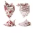 Import Bright Coloured Scarfs Accessories for Pet Cats and Baby Puppies Triangle Bibs Spring Reversible Printed Dog Bandana from China