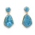 Import Bright Costomized Gold Drop Color Earrings Designs Natural Druzy Agate Earring Bohemian Jewel Stone Earrings Jewelry Women from China