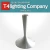 Import brushed antique steel furniture table legs inserts from China