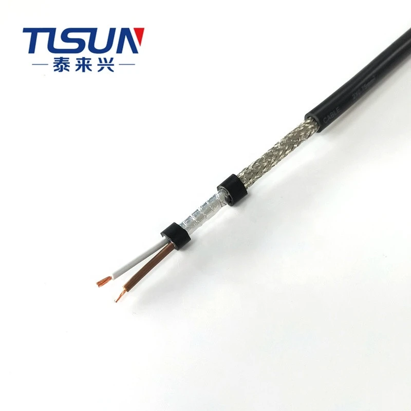 Bus Cable CAN BUS 2*0.5mm2 Black Jacket Industrial Communication Cable