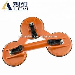 buy cheap price red ABS capability granite lifter glass suction cup for hand tools moving glass