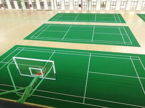 BWF Certificate approved badminton court flooring for badminton court mat