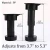 Import Cabinet legs levelers adjustable kitchen cabinet plastic skirting adjustable height legs pvc from China