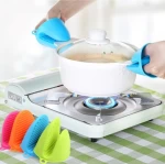 Cake Baking Tools Mini Oven Mitts Heat Resistance Cooking Pinch Gloves Silicone Oven Gloves