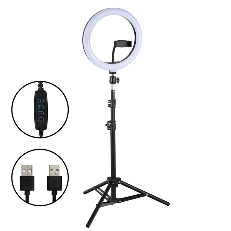 camera accessories 8 10 18 21 inch led selfie ring light with tripod stand photographic lighting other mobile phone accessories