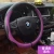 Import Car interior accessories Handmade  PU Leather Comfortable Classical Car Steering Wheel Cover from China
