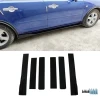 Carbon Fiber Universal For Any Cars side skirt    Car External Protector Front Bumper Lip Car Three-Segment Front Shovel