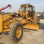 Cat 140g motor grader for sale, used caterpillar motor graders in Shanghai China