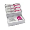 CE Approved 6 Bulbs Pink Led Light Bleaching Kit Home Teeth Whitening Kit
