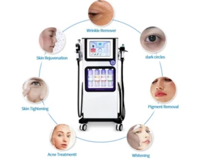 CE approved hydro facial skin care face clear dermabrasion 7 in 1 machine salon price