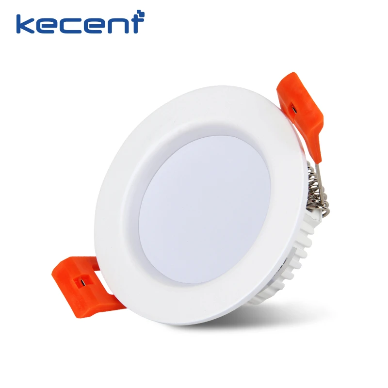 CE RoHS SAA certified led recessed round downlight black 5w switch control tricolor changeable downlight