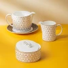 Ceramic Coffee Tea Set With Teapot ,Cups With Saucer