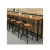 Import Chair Sets Tables Restaurant Bars Wooden Industrial High Table Bar Chairs And Table from China
