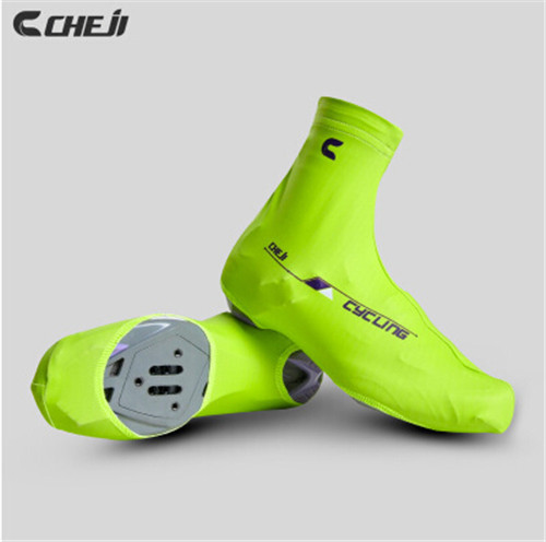 CHE JI Summer Dust-proof Road Bicycle Safety Shoe Covers Men Bike Cycling Overshoes Male Rain Waterproof Bicycle Shoes Men Cover