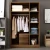 Import Cheap high quality simple wooden wardrobe bedroom furniture from China