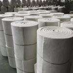 cheap price 1260 128kg m3 weave aluminium ceramic fiber roll blanket