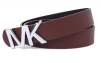 cheap PU belt letters buckle belt custom unisex PU belt factory directly price