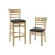 cheap restaurant furniture wooden ladder bar chair with backs