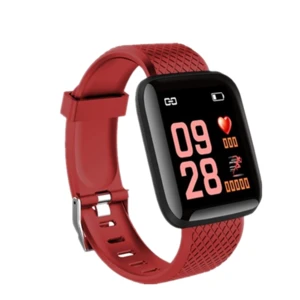 Cheap Smart Watch Blood Pressure Monitors Smart Watch Fitness Tracker Heart Rate Monitor 116 Plus