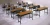 Import Cheap Wood school student desk Economic Table manufacturer China from China