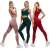 Import cheaper Women Stretchy High Waist Sports Wear mesh leggings  Workout Gym Yoga Leggings Fitness from China
