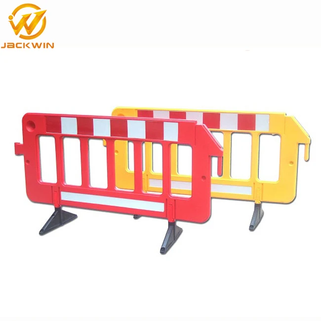 Cheapest Portable Used Crowd Control 2 Meter Plastic Road Safety Barriers