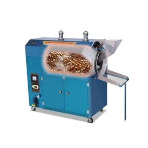 chicken cocoa beans drum roaster machine stainless steel roasting machine