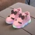 Import Children And Baby Girl Led Light Casual Shoes With Bows And Zipper from China