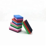 China Custom Car Care Tools 9H Nano Ceramic Glass Coating Car Body Painting Auto Plating Crystal Sponge Applicator