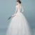 Import China factory one-shoulder bridal gowns floor length wedding dress from China