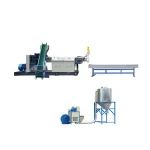 China factory PET PVC scrap plastic recycle equipment
