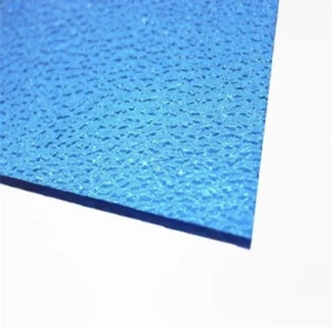 China Factory Wholesale 100% Virgin Material Embossed Polycarbonate/PC Solid Sheet for Art Design
